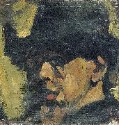 Self-portrait with hat. Theo van Doesburg